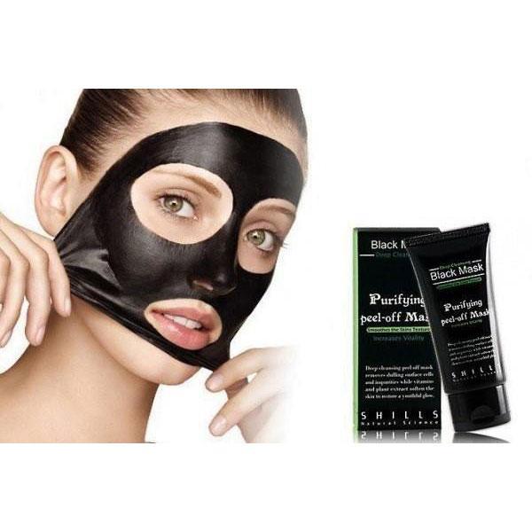 Masca pentru peeling facial (masca neagră)