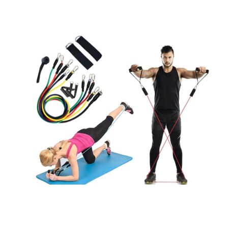 Set elastic de exerciții / bandă de rezistență
