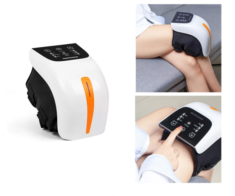 Aparat de masaj silențios pentru genunchi, cu design ergonomic